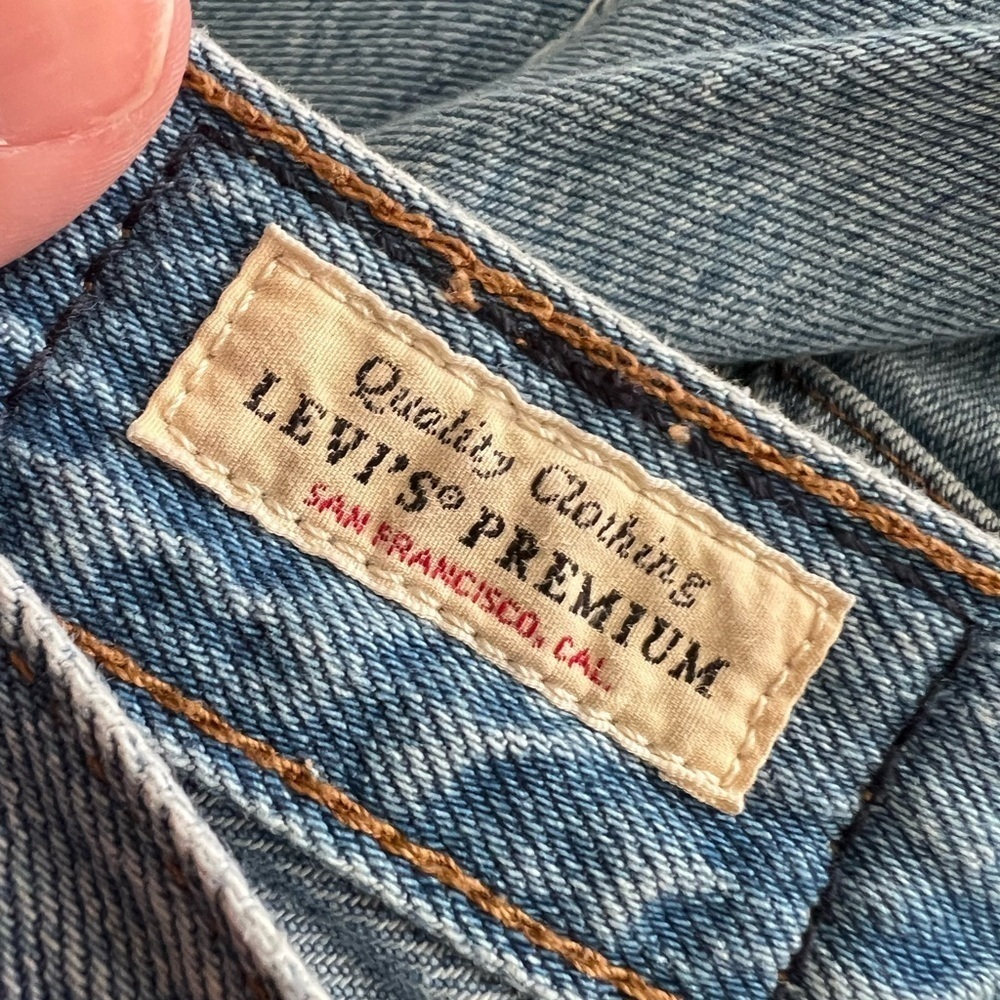 Levi’s Blue Distressed baggy dad Jeans size 25 - Picture 8 of 13